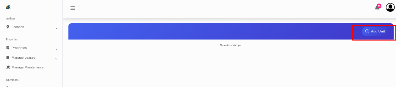 Unite Management Dashboard